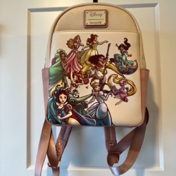 Loungefly Bags New Loungefly Disney Princess Sketch Mini Backpack